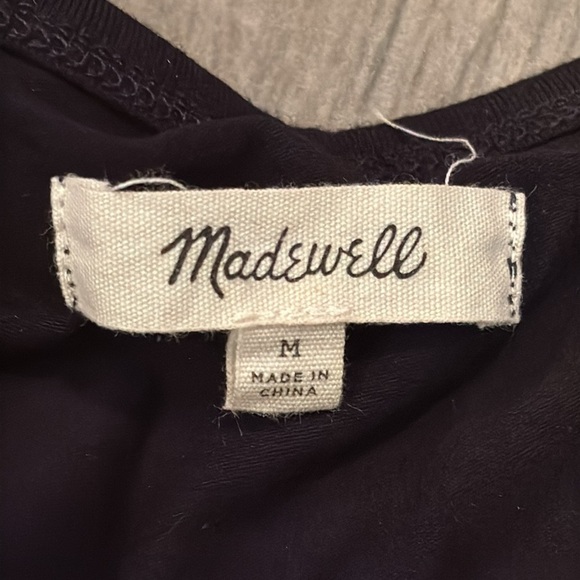 Madewell Woman’s Black Long sleeve Dress Size M - Picture 3 of 3